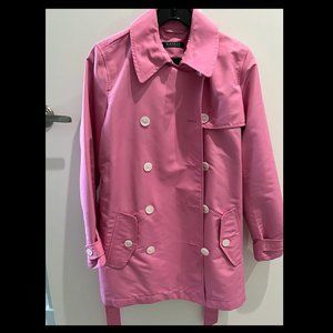 Ralph Lauren - Rain Trench Coat - Pink / Size M